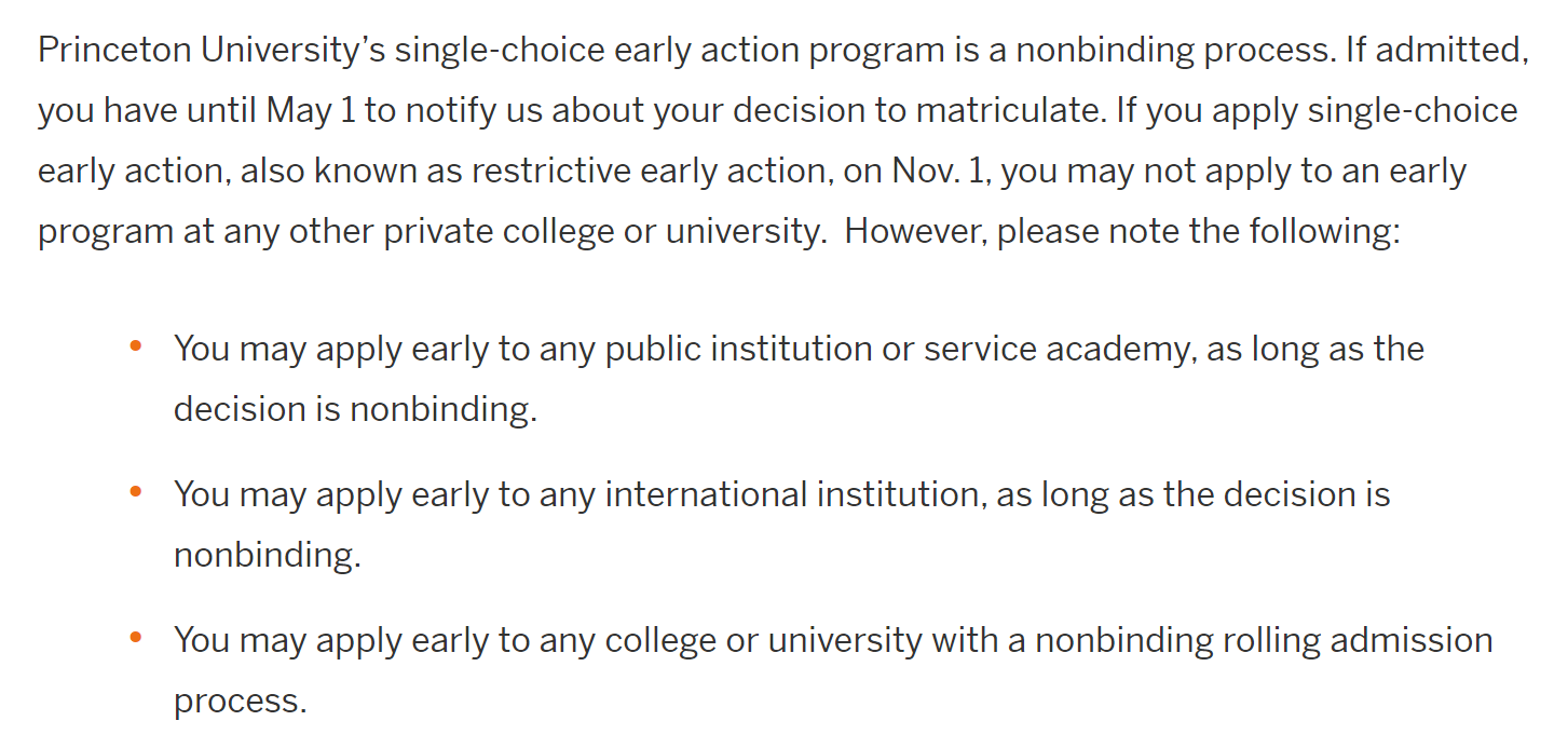 美国大学申请的另一种形式--限制性早期行动